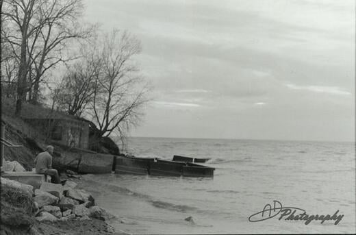 Watching Lake Erie